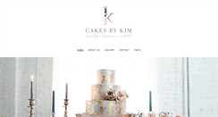 Desktop Screenshot of cakesbykim.net